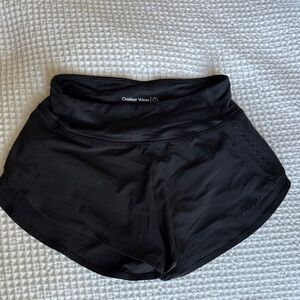 Outdoor Voices Women's Athletic Black Shorts